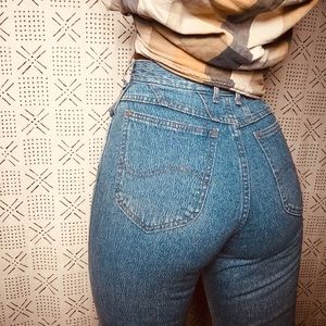 SOLD Rare LEE by Riders Patchwork Capri